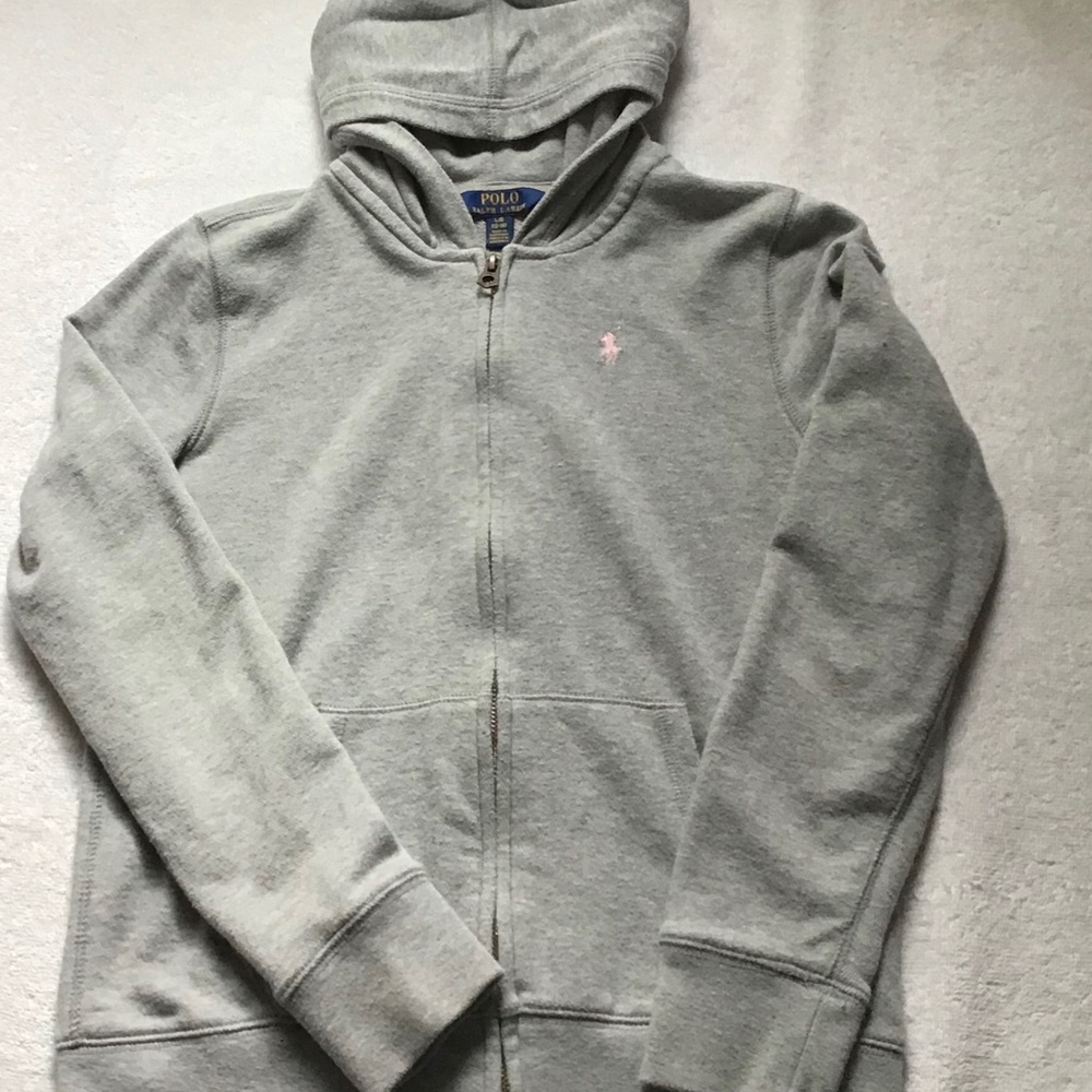 Polo by Ralph Lauren girls zip up hoodie